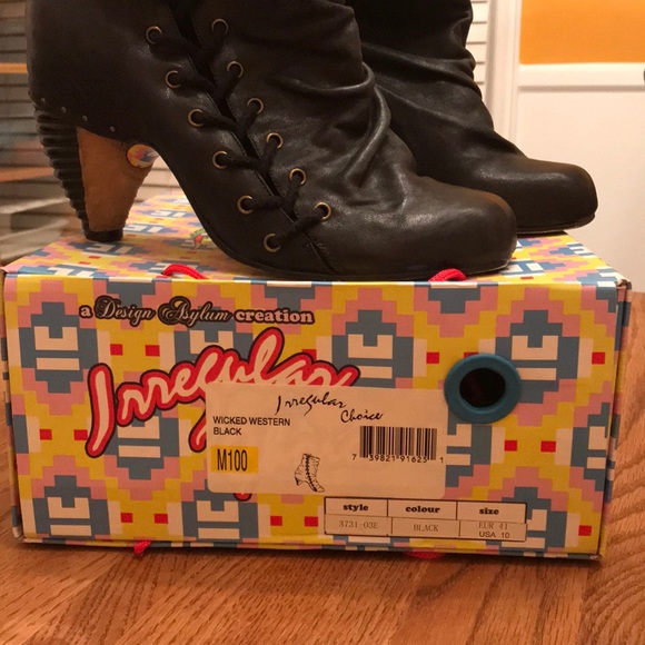 Irregular Choice Wicked Western Booties - Picture 8 of 8